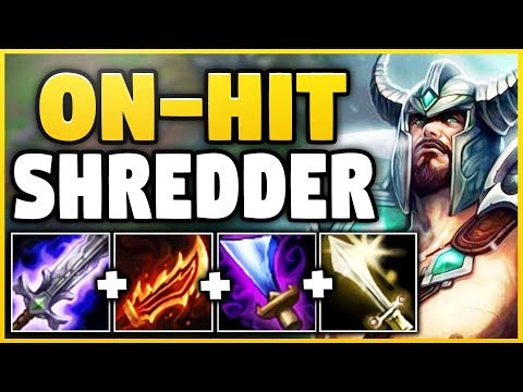 MAX ATTACK SPEED TRYNDAMERE BUILD! INSANE DPS LETHAL TEMPO BUILD - League of Legends