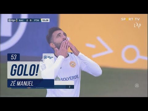 Goal | Golo Zé Manuel: CD Nacional (2)-0 Portimonense (Taça da Liga 22/23 - Fase 3 - Jornada 1)