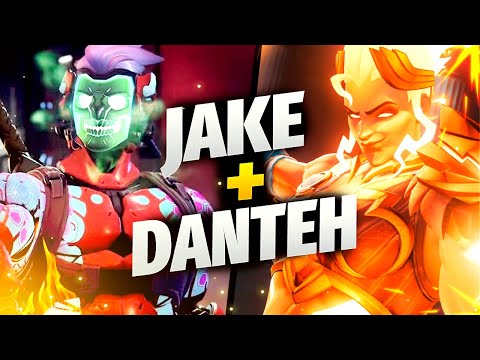JAKE GENJI & ECHO + DANTEH JUNKER QUEEN! [ OVERWATCH 2 SEASON 2 TOP 500 ]