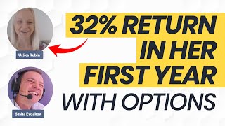 Rookie Options Trader Makes 32% Return Her First Year! Urska Rubin