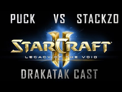 Stackzo (T) vs Puck (P) - DraKaTaK Cast LotV