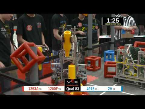 2015 VRC Sci Q83 - 1353A 1200F vs 4915 2V - 62 to 94 - VEX Worlds 2015 - Science Division