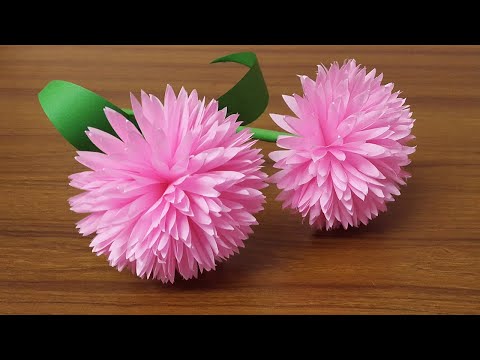 Easy and Beautiful Paper Flowers | Paper Craft | DIY Home Decor