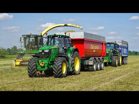 TRINCIATO ERBA MEDICA | John Deere 6r/7r/7780 | Alfa Alfa Silage