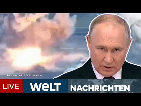 PUTINS KRIEG: Charkiw im Visier! Russische Angriffswellen treffen Ukraine immer härter | WELT Stream