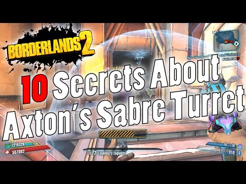 Borderlands 2 | 10 Secrets About Axton's Sabre Turret