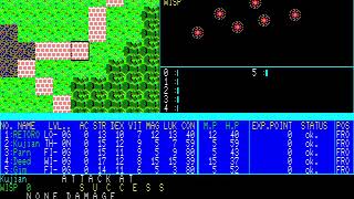 Arks Road (アークスロード) for the NEC PC-88