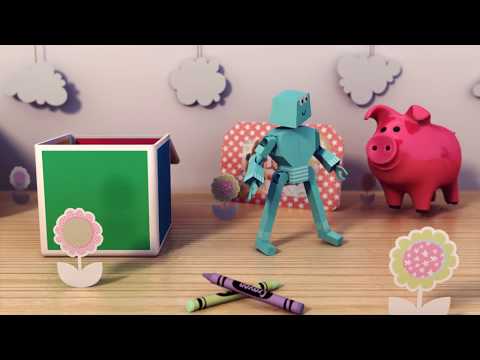 Gratis 3D-papirmodeller og originale designs kan downloades fra Brother Creative Center
