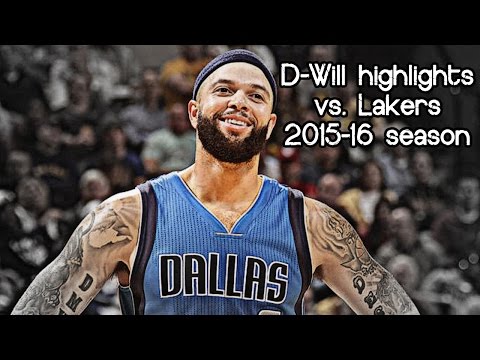 Deron Williams 11 pts & 8 ast @ Lakers (NBA RS 2015/2016) - Official Mavericks Debut!