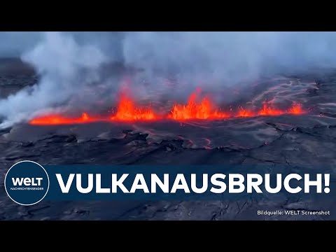HAWAII: "250 Erdbeben dokumentiert!" Vulkan Kilauea bricht aus und speit riesige Mengen Lava!