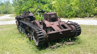 preview picture of video 'Un paseo por isla Peleliu (Palaos) a walk through Peleliu island (Palau'