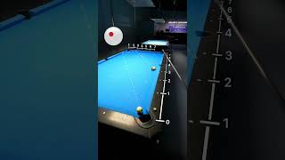 How to use this two rail bank system! #shorts #billiards #subscribe #poollessons #8ballpool #viral