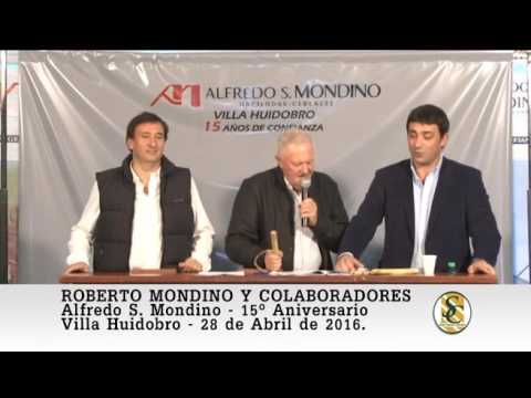28-04-16 Nota Roberto Mondino y Colaboradores - Alfredo S. Mondino - Villa Huidobro.