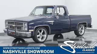 Video Thumbnail for 1985 Chevrolet C/K Truck Silverado