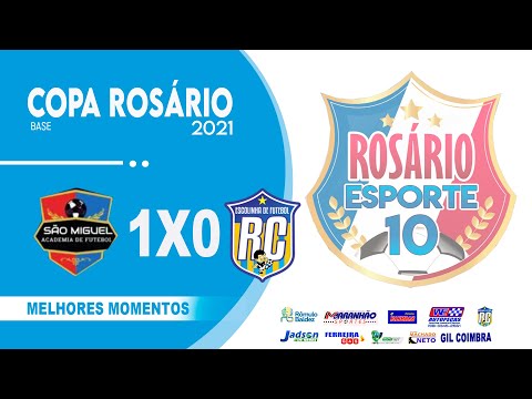 SÃO MIGUEL  1 X 0 ESCOLINHA RC, COPA ROSÁRIO DE BASE 2021