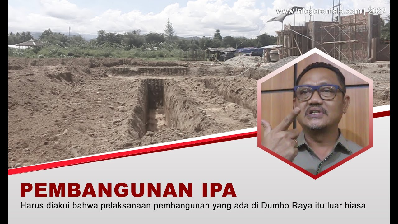 Pembangunan IPA Dumbo Raya Tuai Apresiasi Dari DPRD Kota Gorontalo 