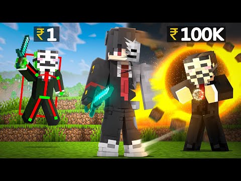 I Challenged Rs1 Vs Rs100,000 HACKER in Minecraft