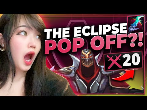 20 KILL ECLIPSE POP OFF (Even if they nerfed ZED!) | Miku