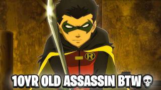 Damian Wayne out here moving like the GRIM REAPER😭(Son of Batman) 