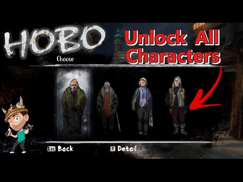 Hobo: Tough Life | How to Unlock All Characters at Once!