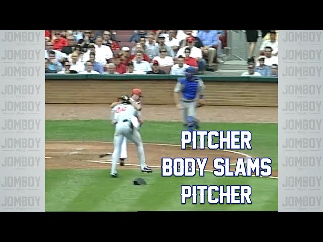 Kyle Farnsworth picks Paul Wilson up and slams him down, a breakdown