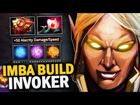 IMBA INVOKER BUILD by MASTER TIER INVOKER lortNoc | Dota 2 Invoker