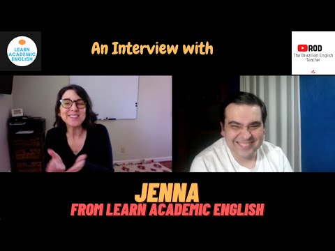 An Academic English Expert: Jenna, From Learn Academic English.