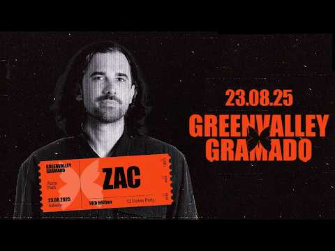 ZAC at Greenvalley Gramado 2025 | Progressive House & Melodic Techno | Long Set 4K