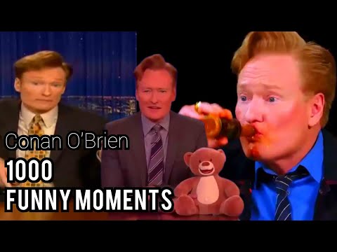 1000 Funny Moments Of CONAN O'BRIEN (compilation)