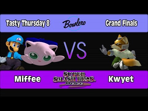 Tasty Thursday 8: Miffee (Puff, Luigi) Vs. Kwyet (Fox) - Grand Finals