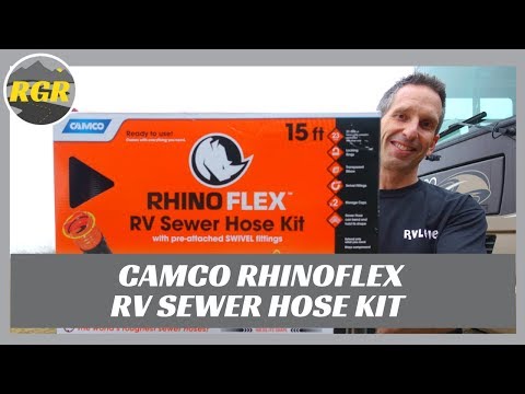Camco RhinoFLEX RV Sewer Hose Kit, 15' | Product Review | What it is/does"