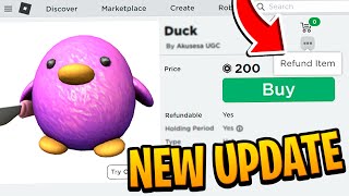 How To Refund Items On ROBLOX In 2024! (GET YOUR ROBUX BACK)