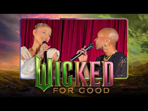NEW! Cynthia Erivo & Ariana Grande Sing 'FOR GOOD' LIVE! Wicked FYC Campaign