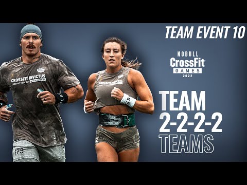 Team Event 10, Team 2-2-2-2—2022 NOBULL CrossFit Games