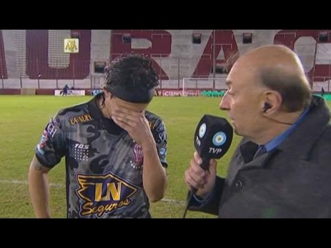 La Emocion de Pato Toranzo por volver a jugar luego del accidente | Huracan 1 Union 1