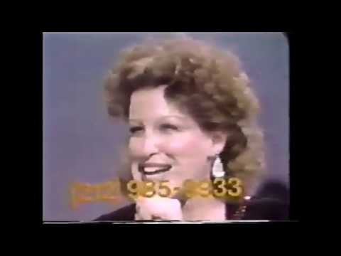 Bette Midler jokes and "Hello in There" Jewish Telethon 1973