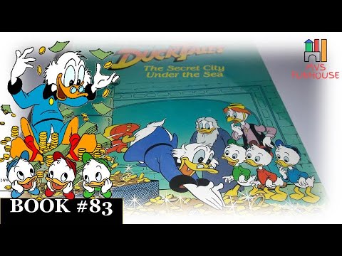 📚 Disney's DUCK TALES The Secret City Under The Sea || Golden Story Book