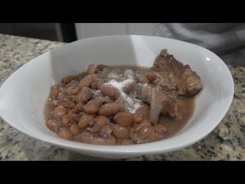 Pinto Beans with Neck Bones In The Crock Pot | Pinto...