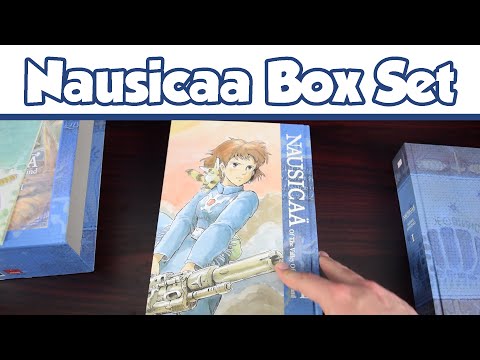 Nausicaa and the Valley of the Wind Manga Box Set Review and Unboxing