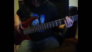 Rape Song - Strapping Young Lad (bass cover)