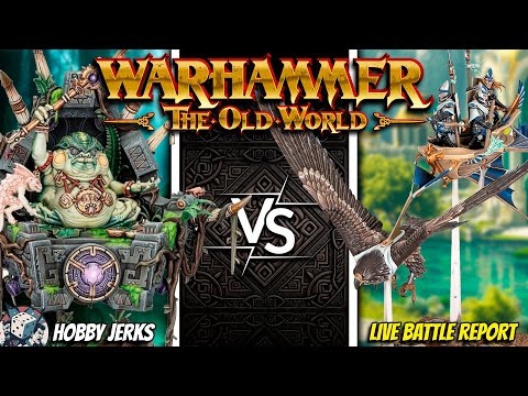 Lizardmen vs High Elves | Warhammer The Old World (Live Battle Report)