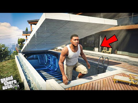 Franklin Explores The Most Secret Hidden Base Ever in GTA 5 !