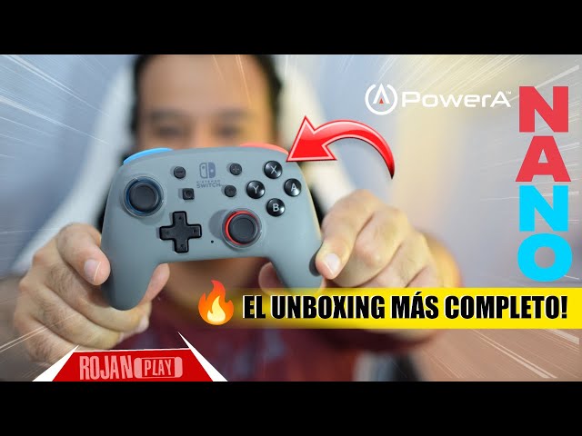 Vídeo relacionado con El mando con cable PowerA Nano para Nintendo Switch - Toon Link, Nintendo Switch - modelo OLED, mando, mando de juego,