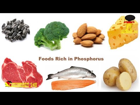 Phosphor: In fast allen Lebensmitteln enthalten