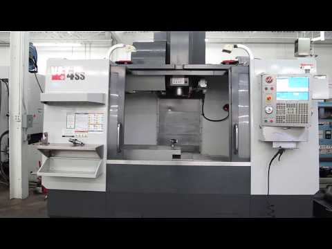 Haas VF-4 Super Speed CNC Vertical Machining Center with Renishaw Tool