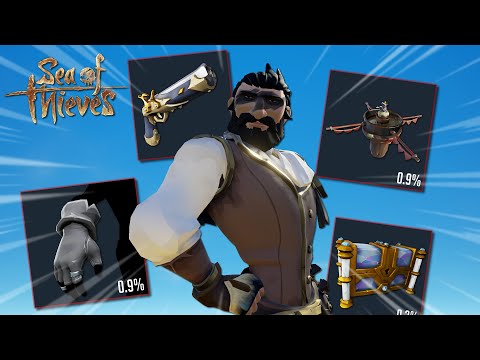 Unlocking The RAREST Cosmetics in Sea of Thieves