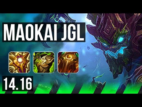 MAOKAI vs SHACO (JGL) | 11/3/15, Legendary | EUW Master | 14.16