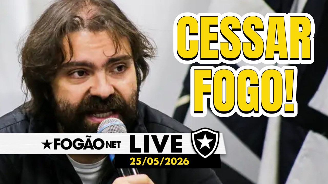 LIVE CAFÉ COM FOGÃONET | Botafogo assina cessar-fogo com a Eagle; clube pode recorrer a linha de crédito