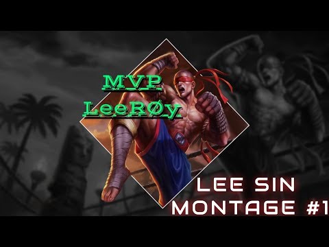Lee Sin Montage #1 - "INSANE INSEC MOVE" | MVP LeeRØy
