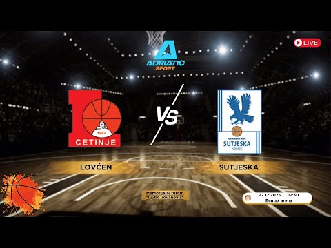 Memorijalni turnir "Ljubo Jovanovic" | KK Lovćen vs KK Sutjeska | 1/2 finale | LIVE